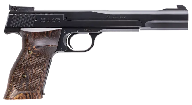 Smith & Wesson 41 Rimfire .22 LR 7" 10RD Semi-Auto Pistol, Blue
