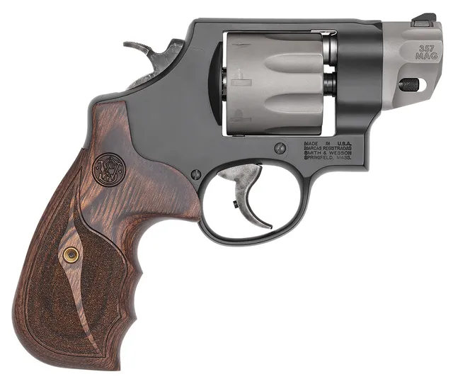 Smith & Wesson 327 PC Model 327 .357 Magnum 2" 8RD DA/SA Revolver, Black
