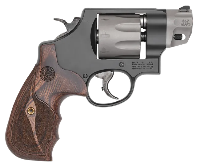 Smith & Wesson 327 PC Model 327 .357 Magnum 2" 8RD DA/SA Revolver, Black