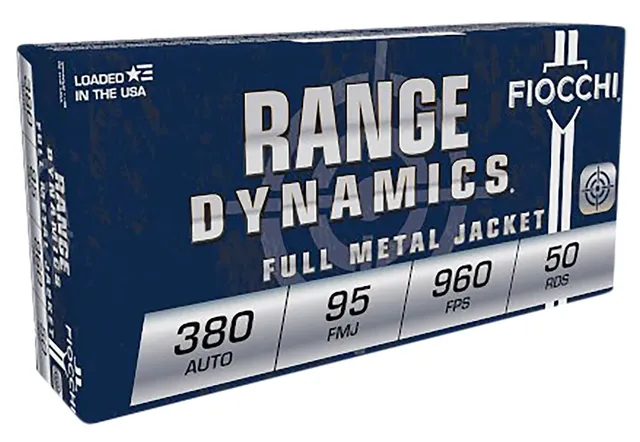 Fiocchi .380 ACP 95gr Full Metal Jacket 50rd
