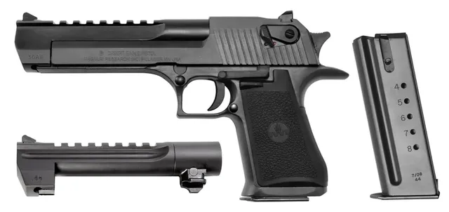 Magnum Research Mark XIX Conversion Combo Desert Eagle .44 Magnum 6" 7RD Pistol, Black