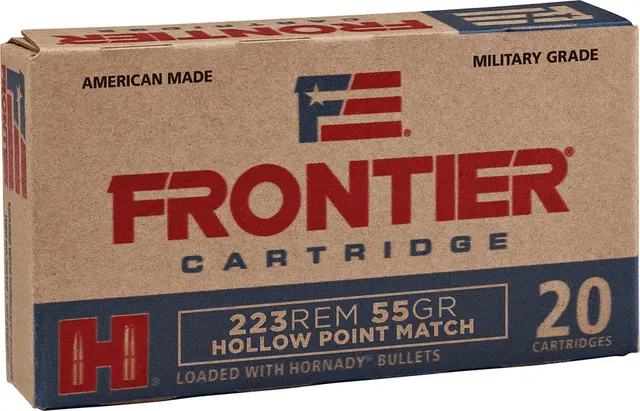 Frontier Cartridge .223 Rem 55gr Hollow Point Match 20rd