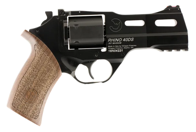 Chiappa Firearms 40DS Rhino .357 Magnum 4" 6RD DA/SA Revolver, Black