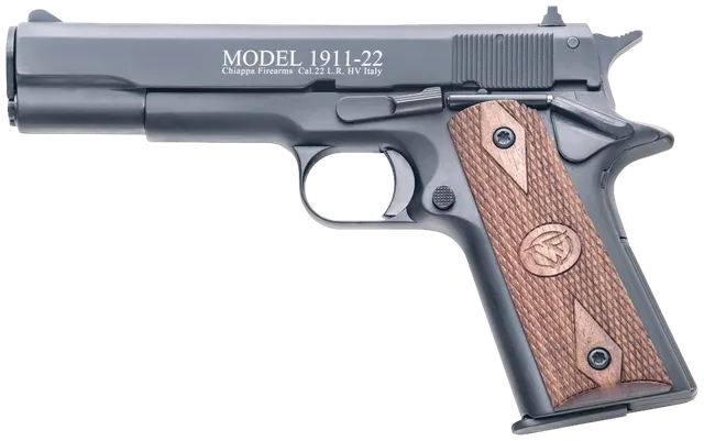 Chiappa Firearms 1911-22 Standard .22 LR 5" 10RD Pistol Pistol, Black