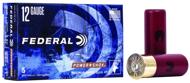 Federal 12 Gauge Rifled Slug 5rd