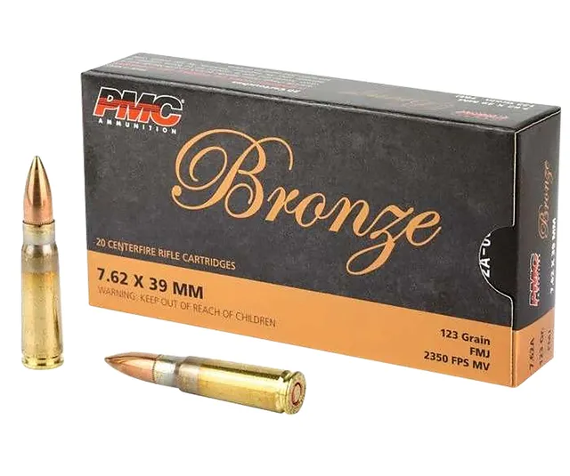 PMC 7.62x39mm 123gr Full Metal Jacket 20rd