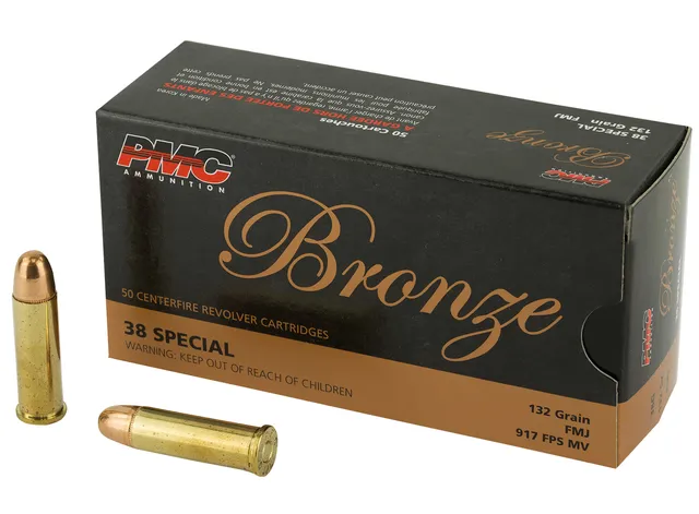 PMC .38 Special 132gr Full Metal Jacket 50rd