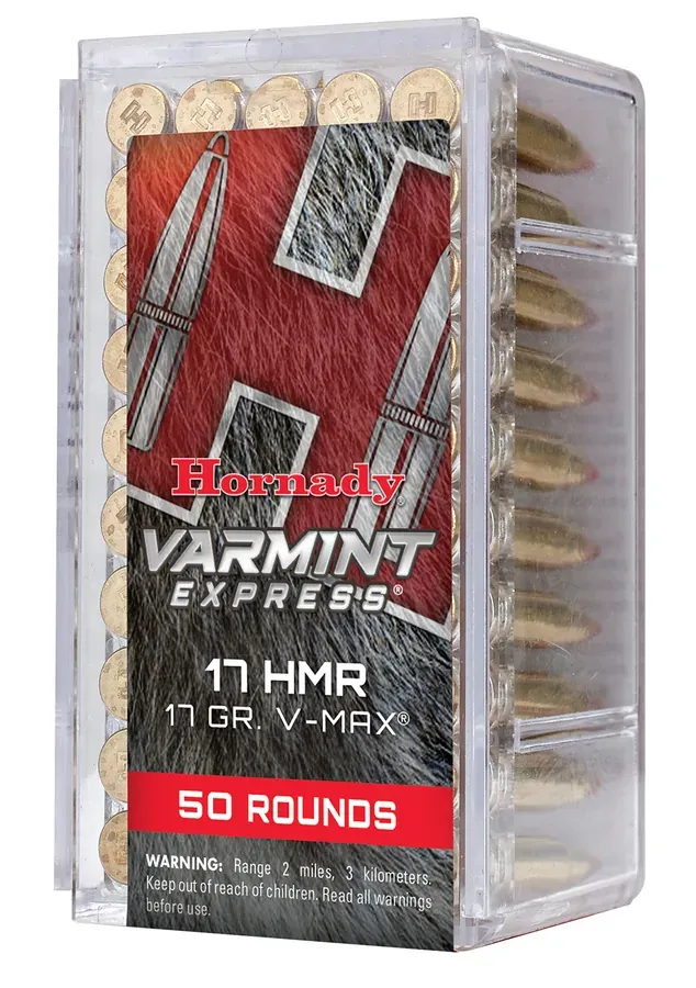 Hornady .17 HMR 17gr Hornady V Max 50rd