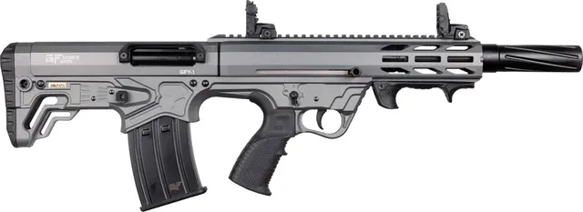 GForce Arms GFY-1 12 Gauge 18.5" 5RD Semi-Auto Shotgun, Gray