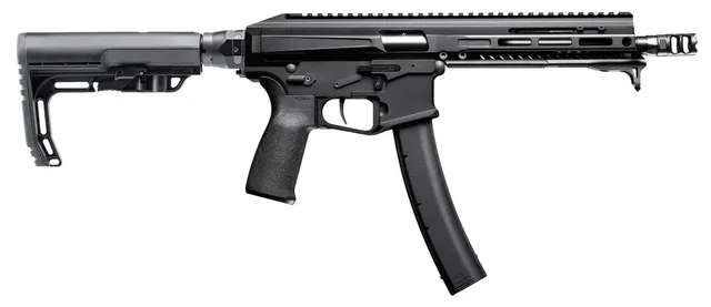POF USA Phoenix 9mm Luger 8" 35RD Semi-Auto NFA, Black