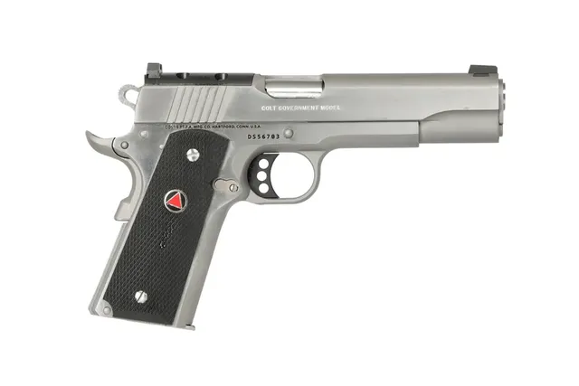 Colt 1911 Style Pistol Delta Elite 10mm Auto 5" 8RD Semi-Auto Pistol, Stainless Steel
