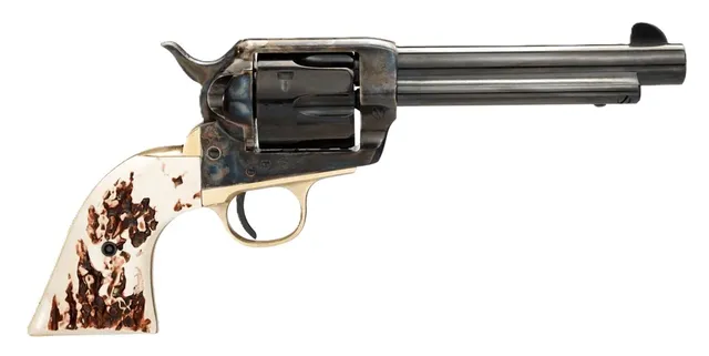 Taylor's & Company 1873 Cattleman .357 Magnum 5.5" 6RD Revolver, Blued