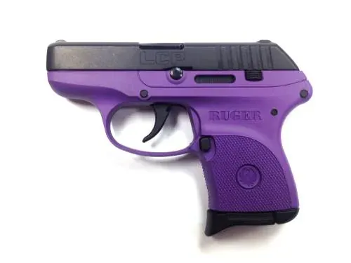 Ruger LCP Lady Lilac .380 ACP 2.75" 6RD Double Action Only Pistol, Blue