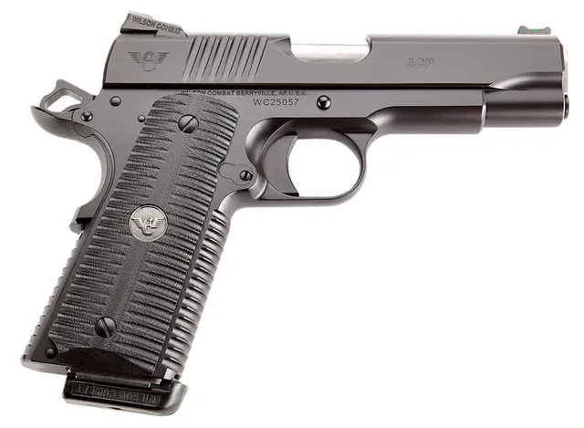 Wilson Combat Commander ACP 9mm Luger 4.25" 10RD Pistol, Black