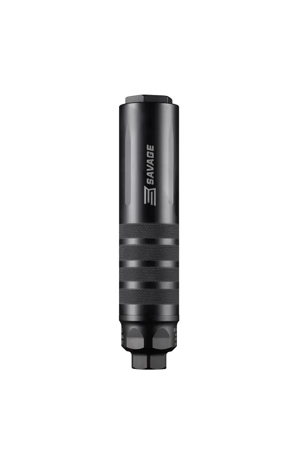 Savage Arms AC30 Suppressor .308 Win/6.5mm/6.5 PRC/6.8mm/7mm/.300 WM/.300 PRC 5/8x24 Thread 7.9" Black Unknown Suppressors NFA