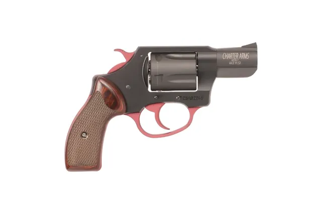 Charter Arms Concealed Carry Merlot .38 Special 2" 5RD Revolver, Black