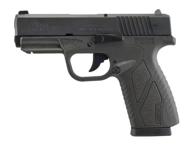 Bersa BP Concealed Carry BP9 Concealed Carry 9mm Luger 3.3" 8RD Pistol, Black