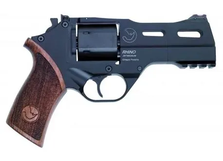 Chiappa Firearms Rhino 40SAR 9mm Luger 4" 6RD Revolver, Black