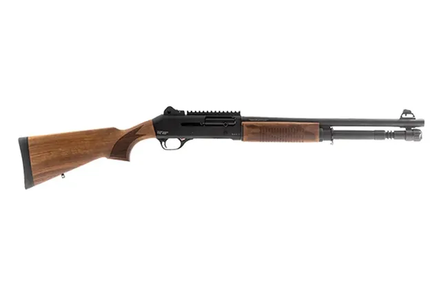 Gforce Arms SAX-2 Gatlander 12 Gauge 18.5" 5RD Shotgun, Black