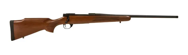 HOWA 1500 M1500 Walnut Hunter .300 Win Mag 24" 3RD Rifle, Blue