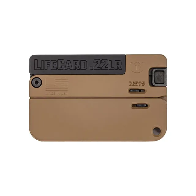 Trailblazer Firearms LifeCard Handgun LifeCard .22 LR 2.5" 1RD Pistol, Black