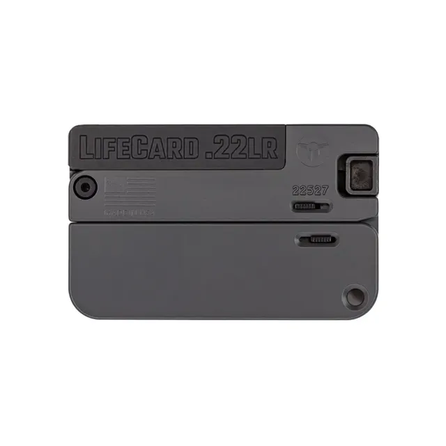 Trailblazer Firearms LifeCard Handgun LifeCard .22 LR 2.5" 1RD Pistol, Black