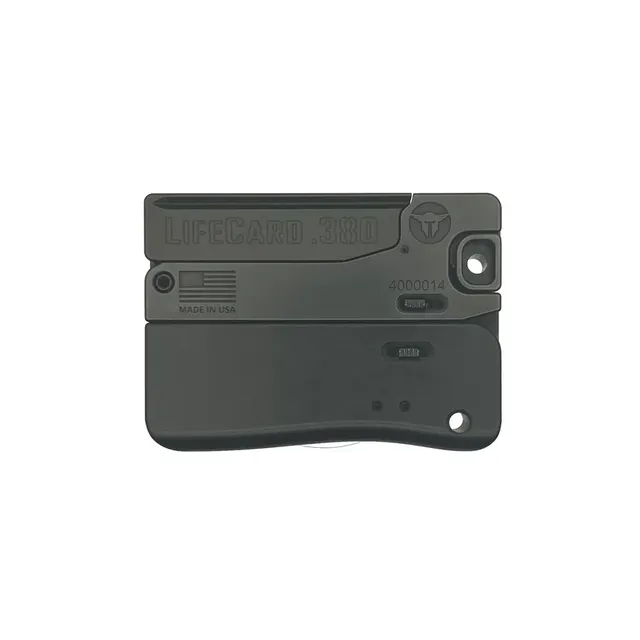 Trailblazer Firearms LifeCard Handgun LifeCard .380 ACP 2.5" 1RD Pistol, Black