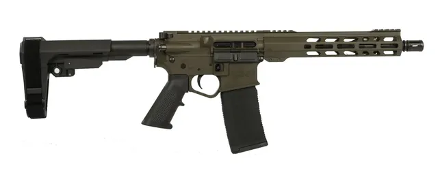 Wise Arms WA-15B .300 Blackout 10.5" 30RD Pistol, Olive Drab